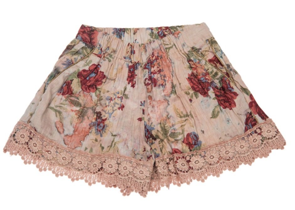 VINTAGE SHORTS-ROSE