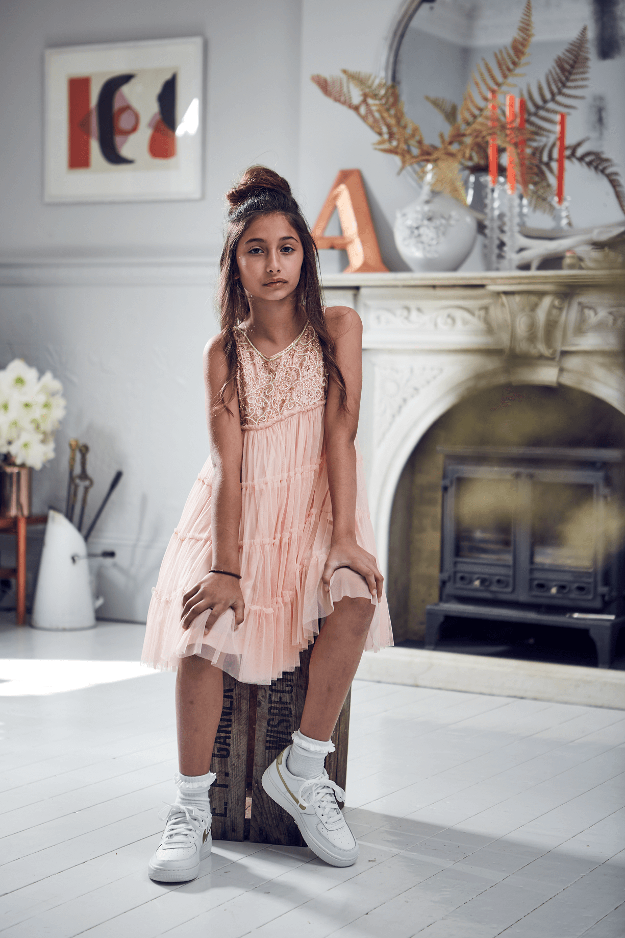 SHIRLEY DRESS - BLUSH