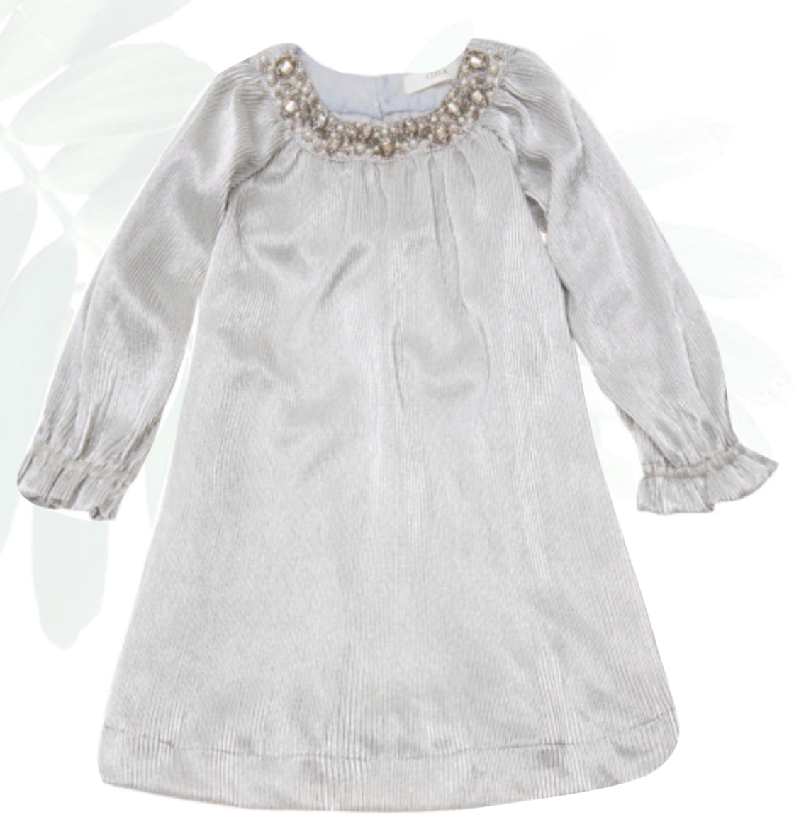 METALLIC SILVER PARTY DRESS