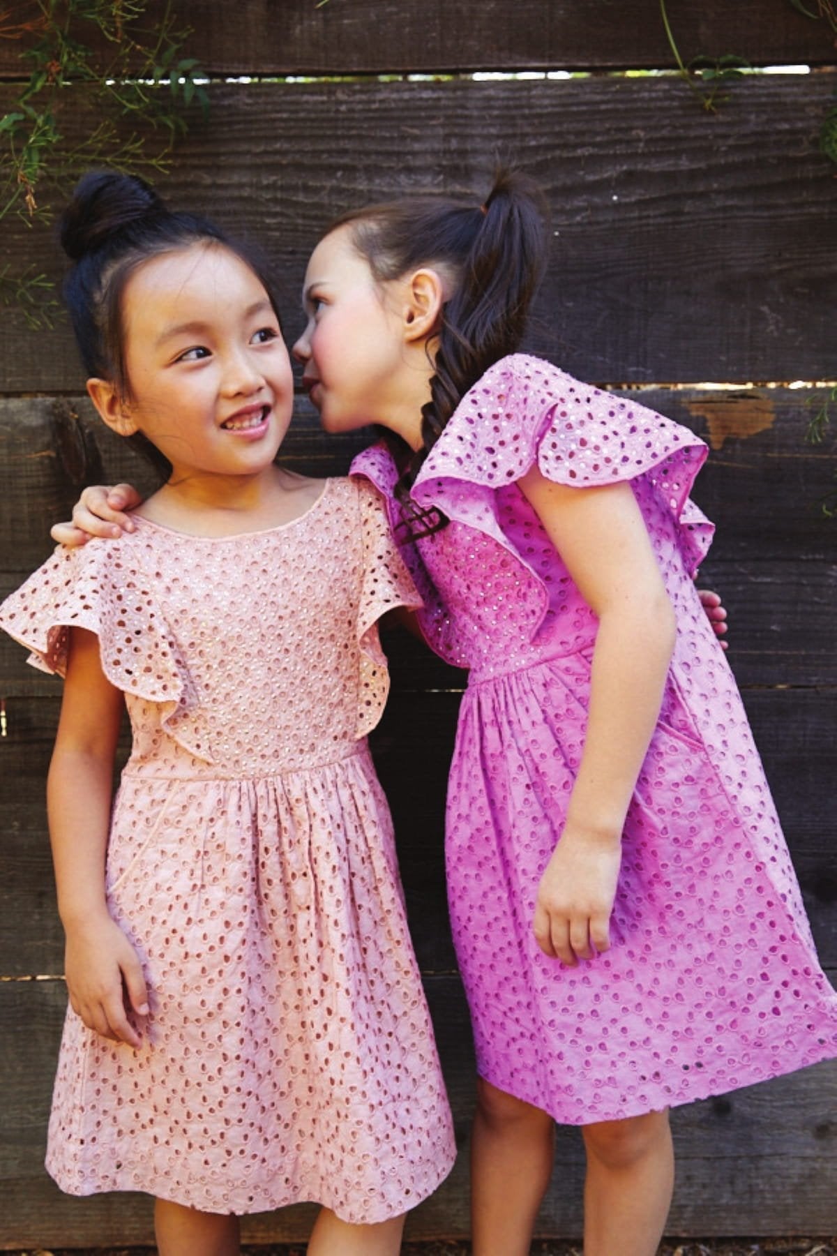 PURPLE CUTWORK DRESS