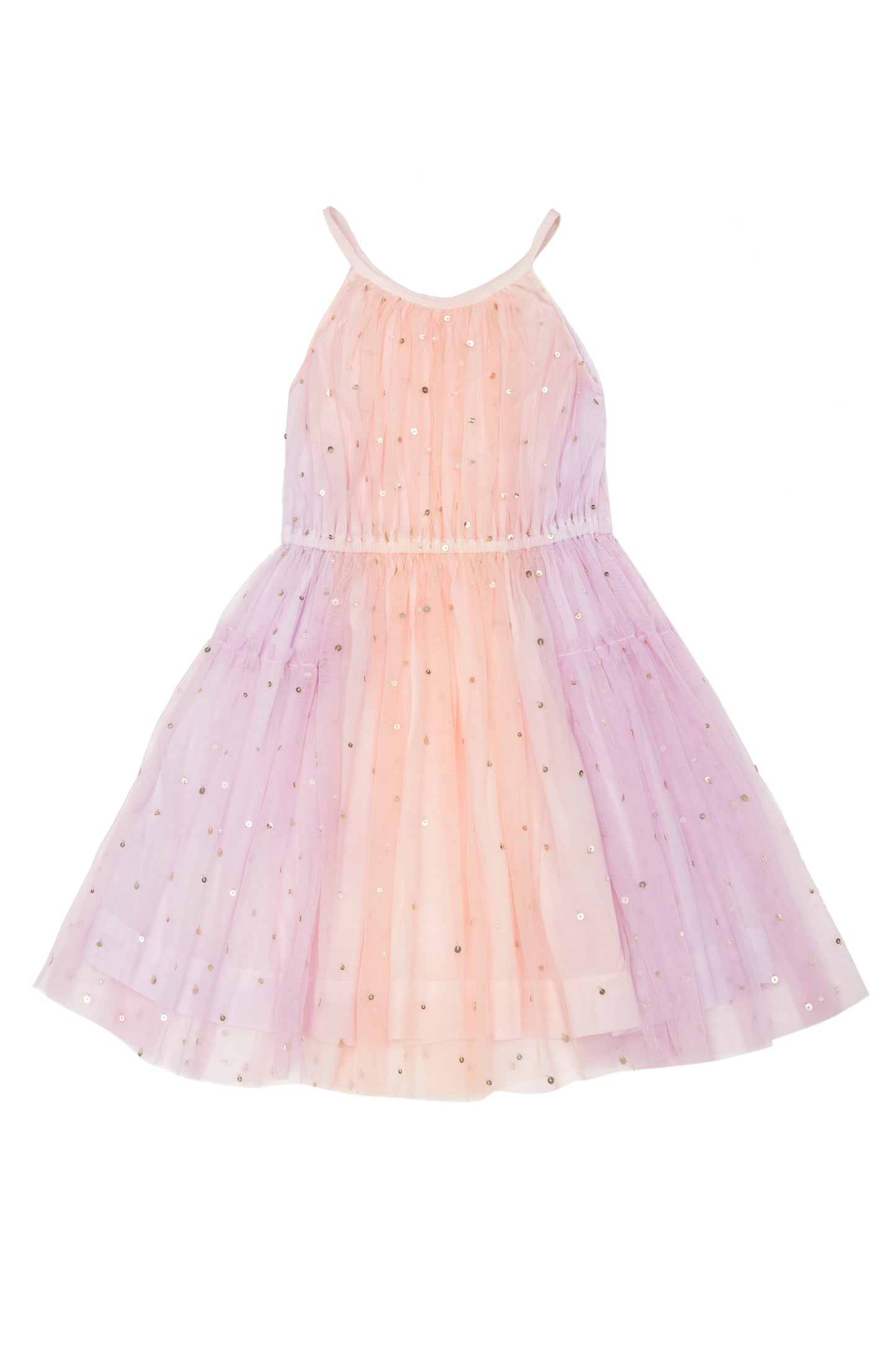 BAHAR DRESS - LILAC / PEACH