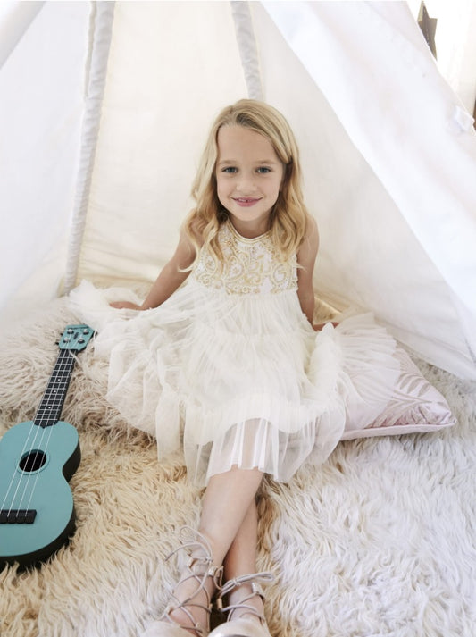 IVORY CREAM DRESS