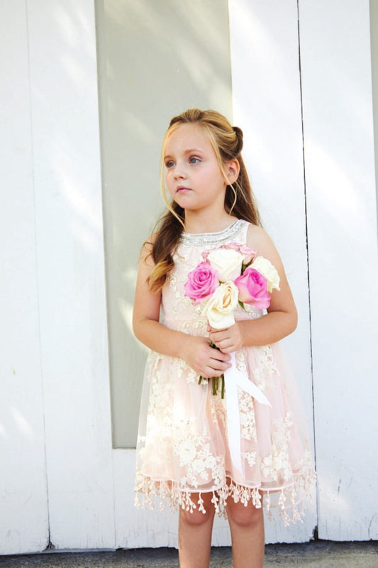 IRENE DRESS - BLUSH